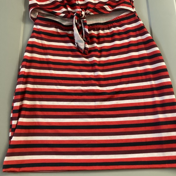 Red Striped Dress - Picture 4 of 5